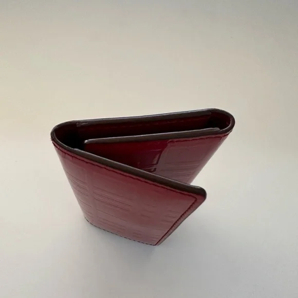 BURBERRY Red Patend Key Chain Holder Authentic - Picture 3 of 9